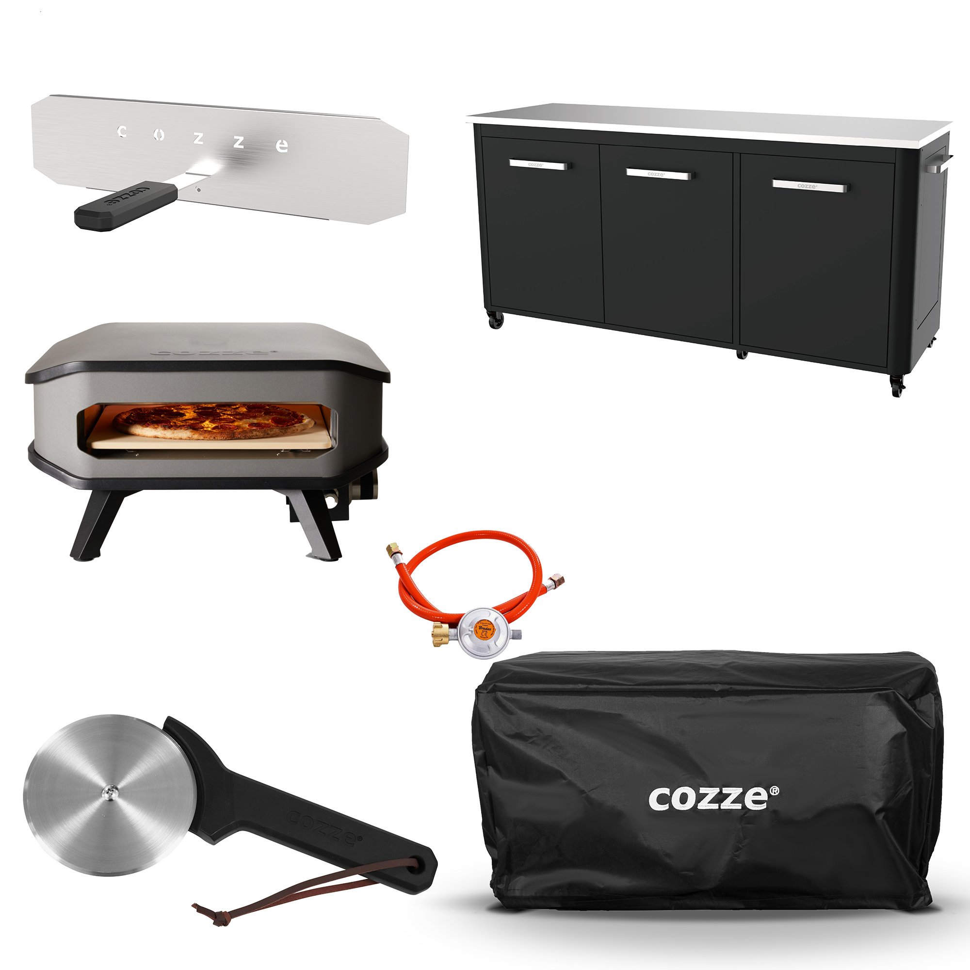 Cozze 13“ Pizzaofen Holiday Bundle 3